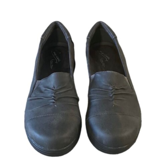 Easy Street Womens‎ Gray Shoes Size 7.5 Slip On Loafers - Picture 4 of 9